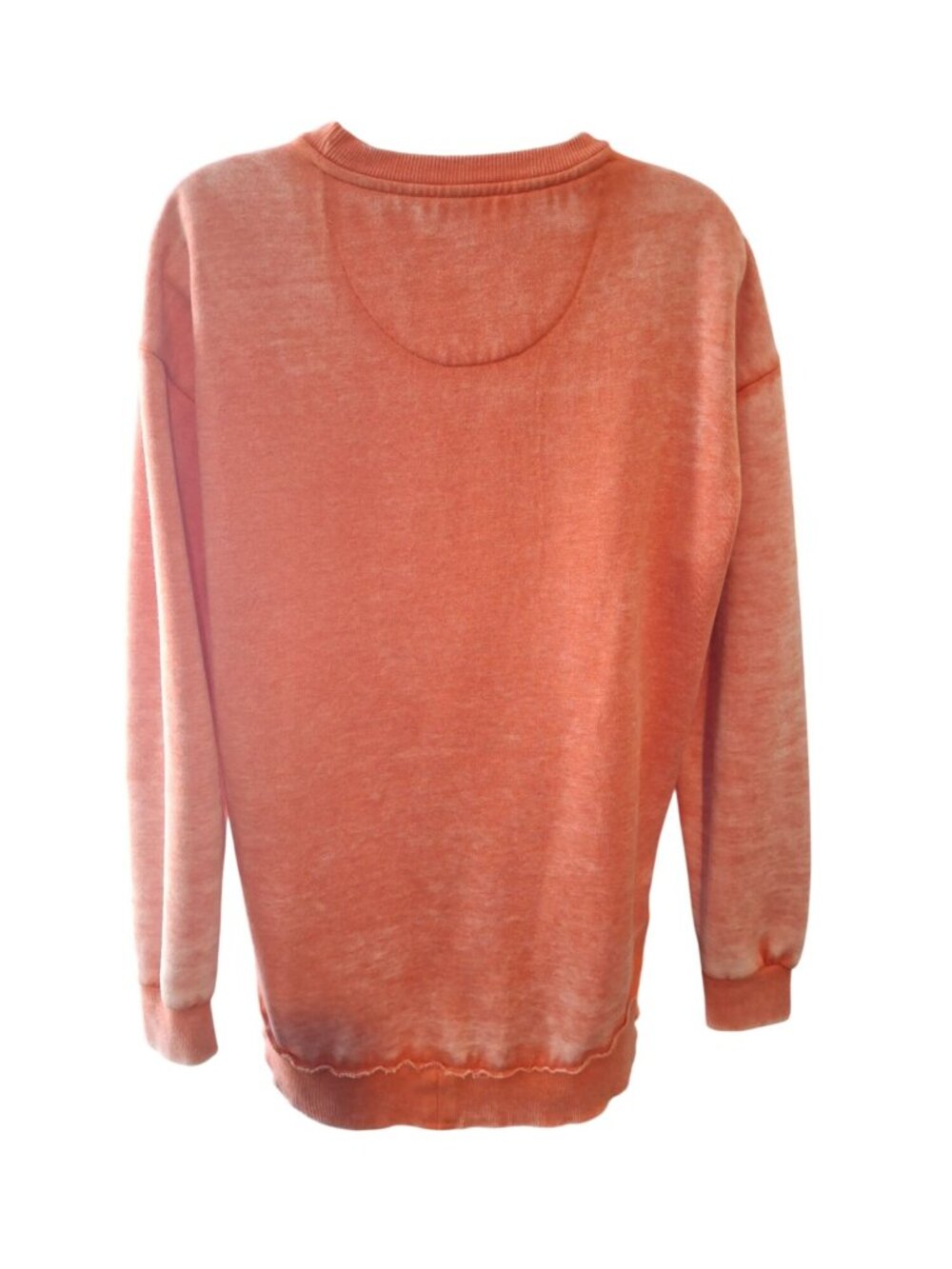 Pressbox Clemson Tigers M Orange Vintage Wash Sweatshirt Oversized Game Day - Picture 2 of 11